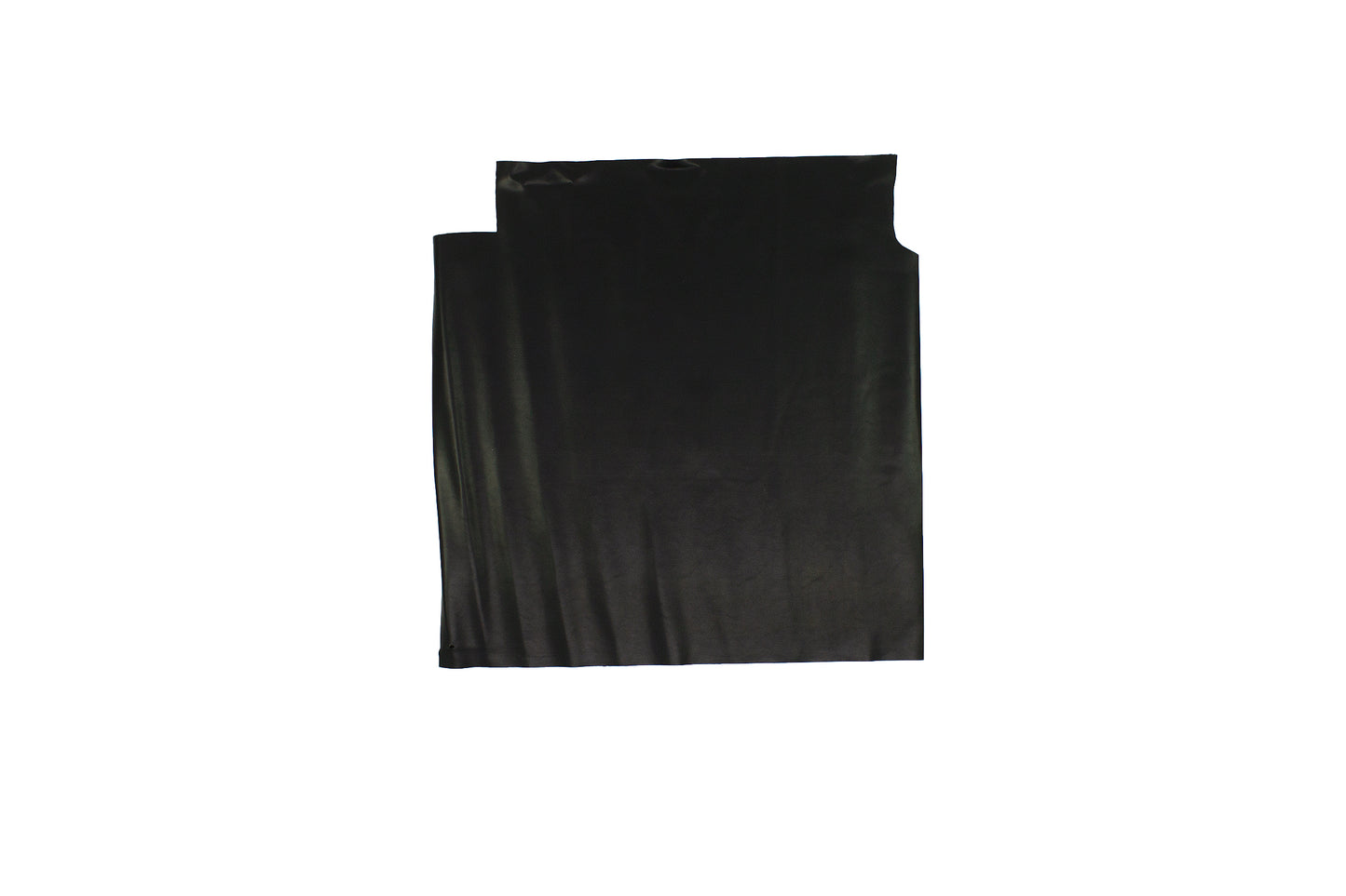 Trozo de sintetico napa elastica negra