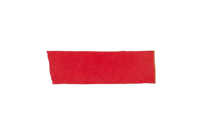 Trozo de sintetico napa castellon rojo - La Tendeta del Cuero