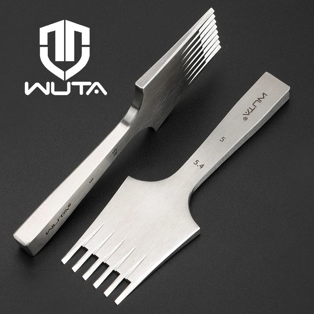 Tenedores tamaño grande para coser cuero estilo frances WUTA