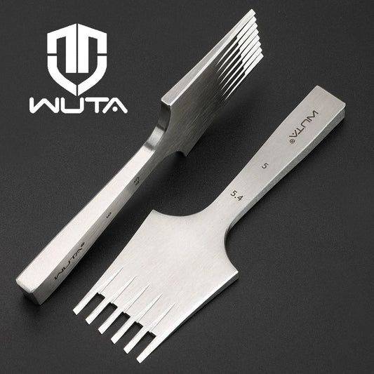 Tenedores tamaño grande para coser cuero estilo frances WUTA