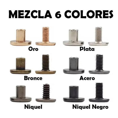 Tornillos de metal 1 ud. - La Tendeta del Cuero