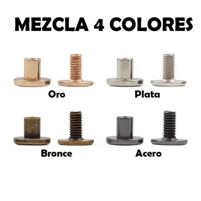 Tornillos de metal 1 ud. - La Tendeta del Cuero