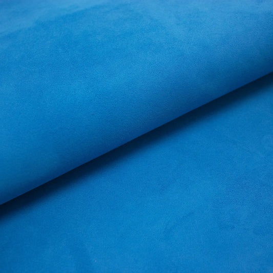 Trozo de piel ante azul claro La Tendeta del Cuero