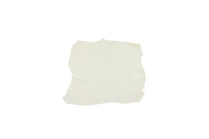 Trozo de piel cabra blanco ahumado rosa - La Tendeta del Cuero