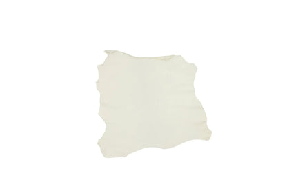 Trozo de piel cabra blanco ahumado rosa - La Tendeta del Cuero