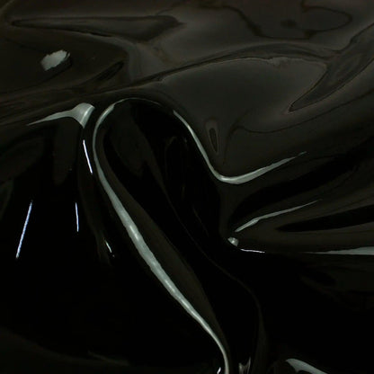 Trozo de piel charol negro - La Tendeta del Cuero