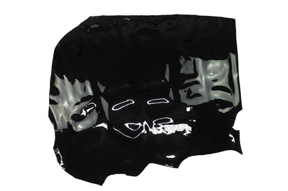 Trozo de piel charol negro - La Tendeta del Cuero