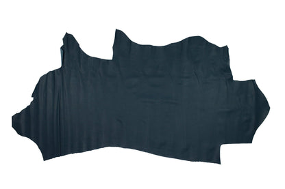 Piel de vacuno bombeado azul navy - La Tendeta del Cuero