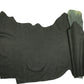 Smoked dark grey pumped cowhide