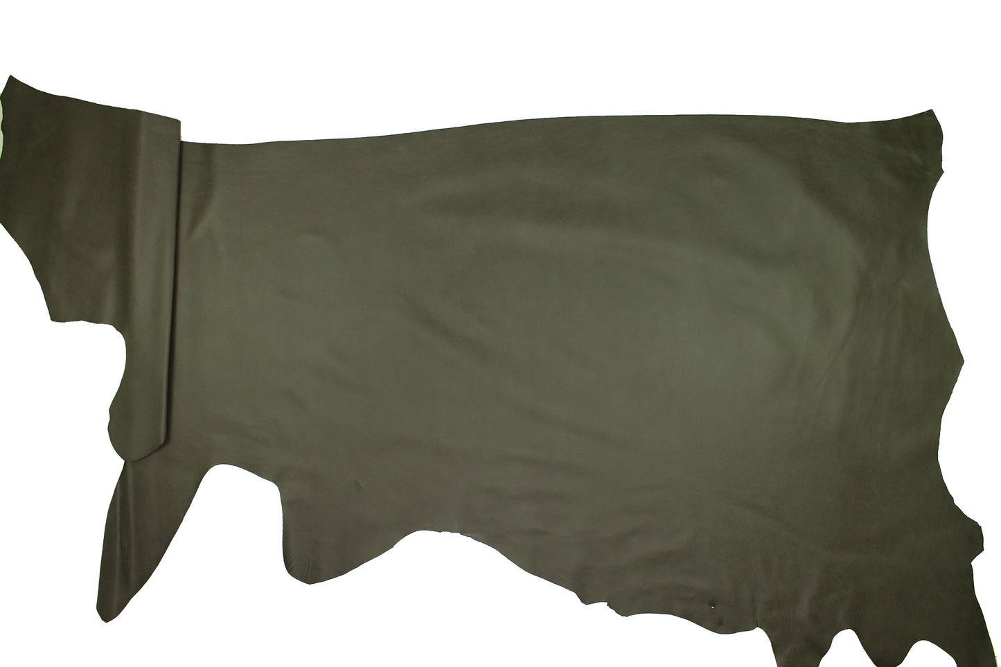 Stone gray rustic cowhide