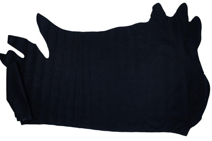 Piel de vacuno engrasado rustico negro mate