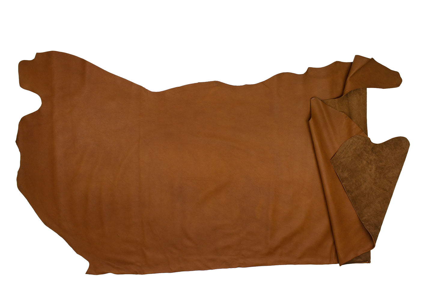 Piel de vacuno bombeado cuero ahumado