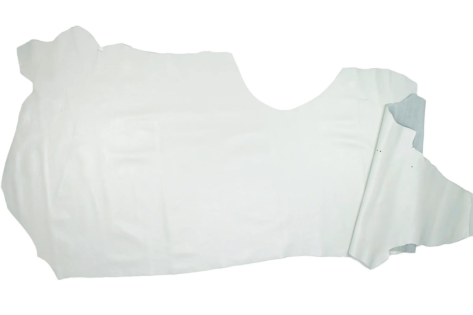 Piel de vacuno bombeado blanco perlado - La Tendeta del Cuero