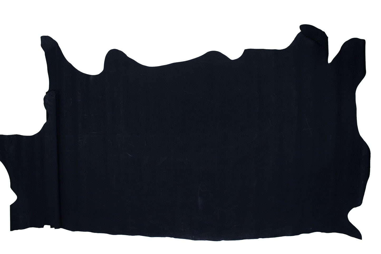 Self-polishing black cowhide