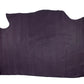 Self-shining purple cowhide