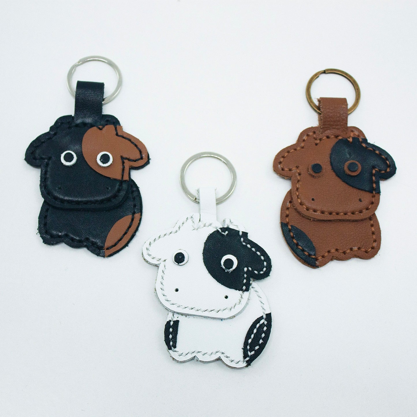 Plantilla llavero vaca