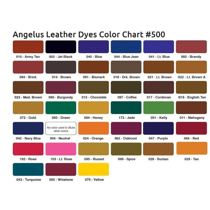 Tinta para cuero y tela - Angelus