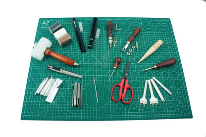Kit iniciación a la artesania en cuero - Avanzado - La Tendeta del Cuero
