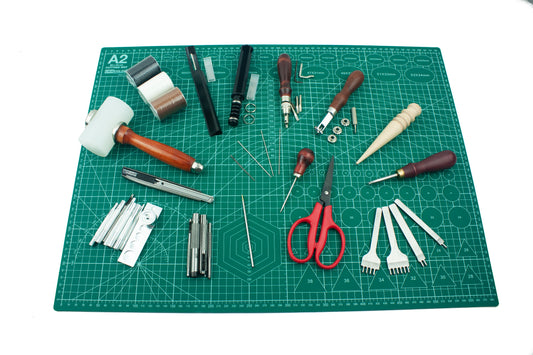 Initiation kit to leather crafts - Advanced