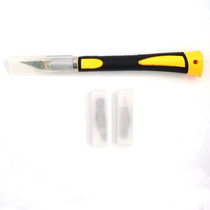 Cutter de precision + 10 cuchillas - La Tendeta del Cuero