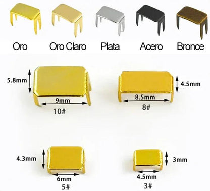 Topes para cremalleras pack 20 uds. - La Tendeta del Cuero