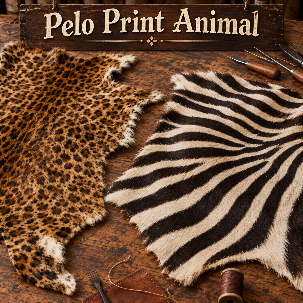 Coleccion Vacuno Pelo Animal Print CONTINUIDAD