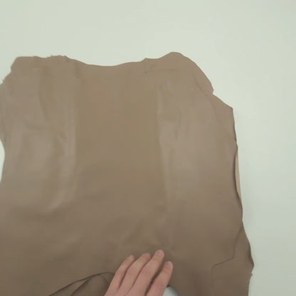 London brown goatskin