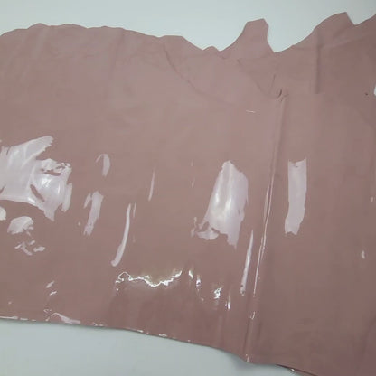 Piel de charol rosa maquillaje