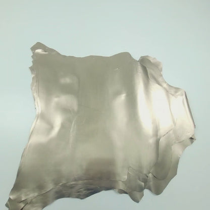 White gold laminated skin