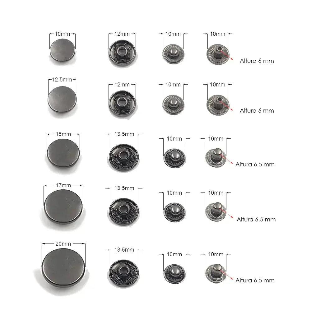 Broches De Presión Latón 21 Mm Dorado Prym 341812 – Mercería Barcelona