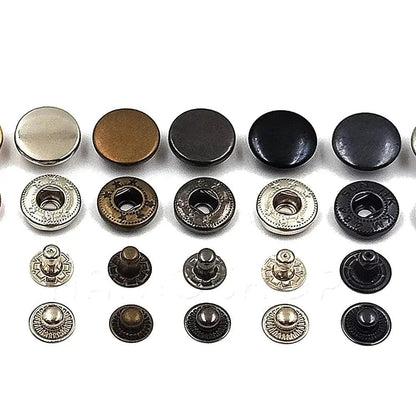 Broches metalicos pack 50 uds. - La Tendeta del Cuero