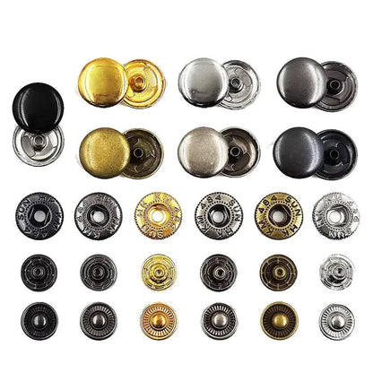 Broches metalicos pack 50 uds. - La Tendeta del Cuero