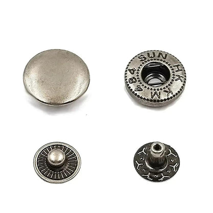 Broches metalicos pack 50 uds. - La Tendeta del Cuero