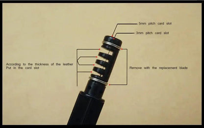 Corta tiretas de cuero manual - La Tendeta del Cuero