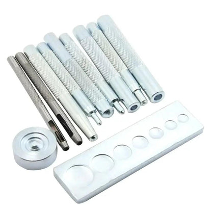 Kit para remachar 11 Piezas - La Tendeta del Cuero