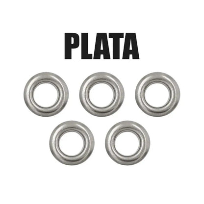 Ojetes / Ojales / Ollados de 4 / 5 / 6 / 8 / 10 / 12 mm - La Tendeta del Cuero