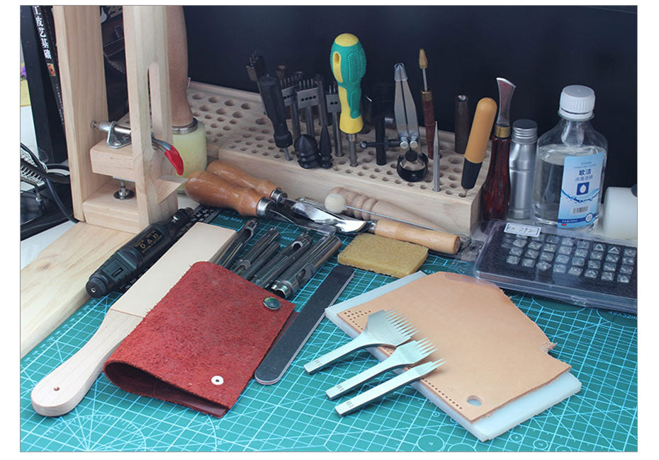 Organizador de madera La Tendeta del Cuero