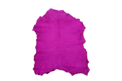 Piel de ante rosa fucsia - La Tendeta del Cuero