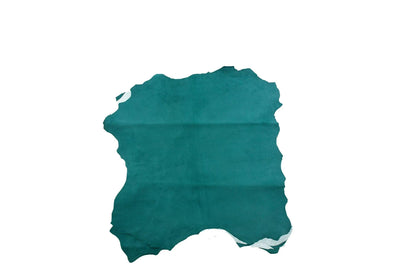 Piel de ante verde pino - La Tendeta del Cuero