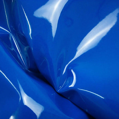 Piel de charol azul electrico - La Tendeta del Cuero