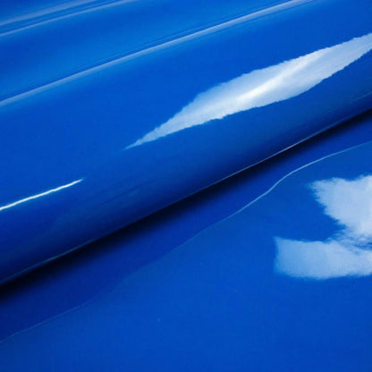 Piel de charol azul electrico - La Tendeta del Cuero