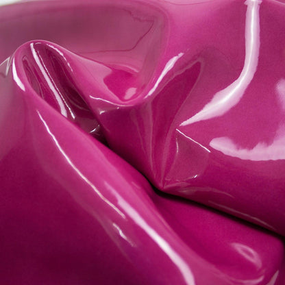 Piel de charol rosa fucsia envejecido - La Tendeta del Cuero