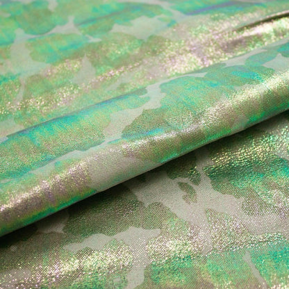 Piel de fantasia camuflaje tornasolado fondo rosa - La Tendeta del Cuero
