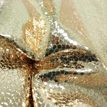 Piel de fantasia espejo oro - La Tendeta del Cuero