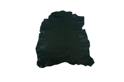 Piel de fantasia purpurina negra - La Tendeta del Cuero