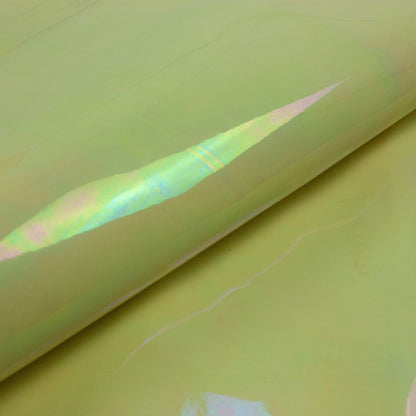 Piel de fantasia reflejos amarillo - La Tendeta del Cuero