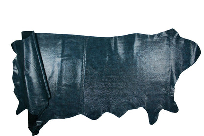 Piel de fantasia serpiente marino - negro - La Tendeta del Cuero