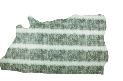 Piel de grabado tejus blanco - gris - La Tendeta del Cuero