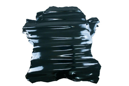 Piel de laminado azul marino - La Tendeta del Cuero