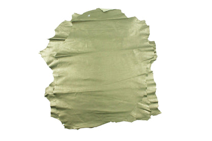 Piel de laminado gris verdoso - La Tendeta del Cuero